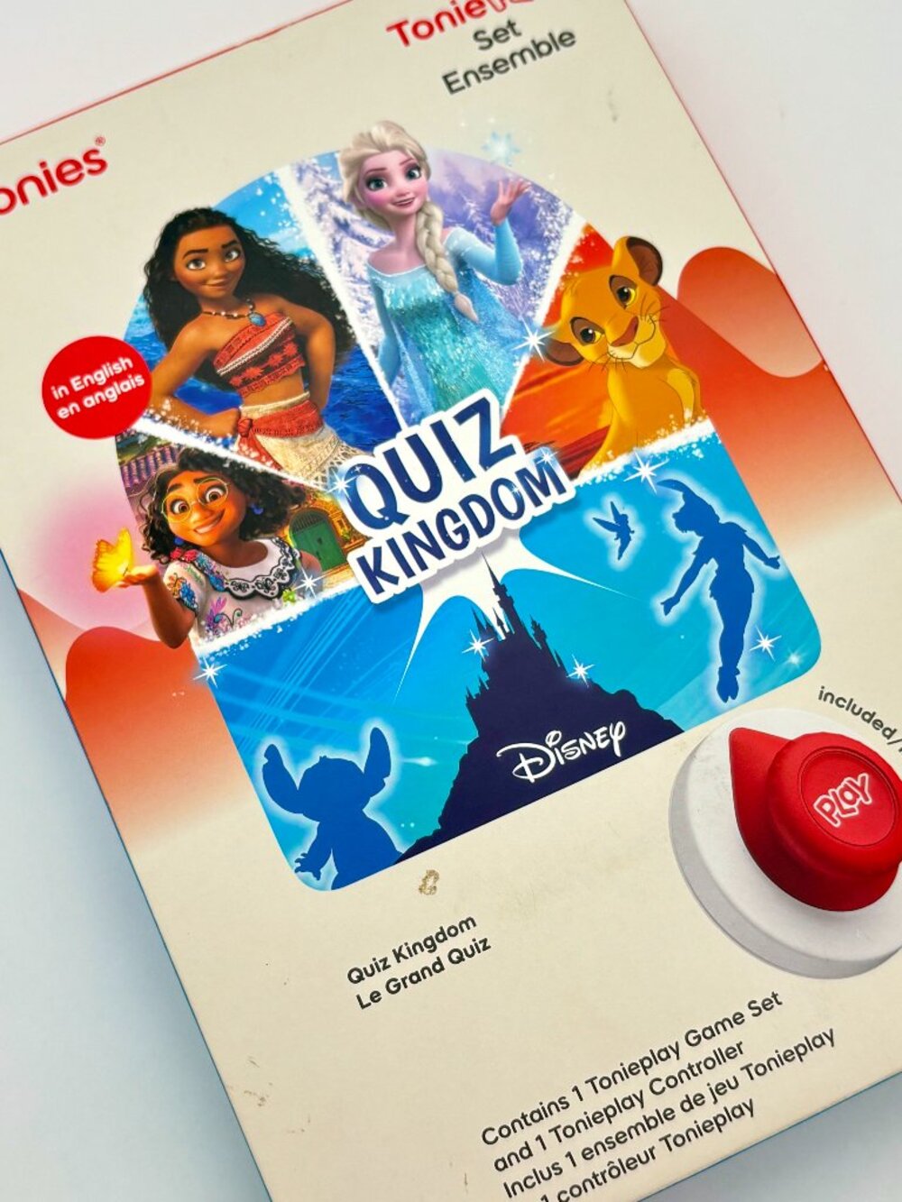 Tonies Disney: Quiz Kingdom Tonieplay Game Set + Controller NEW